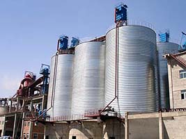 螺旋卷邊鋼板倉